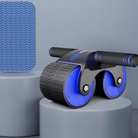 Roue abdominale multifonctionnelle automatique antidérapante, écologique et durable pour l'entraînement des abdominaux et le renforcement musculaire