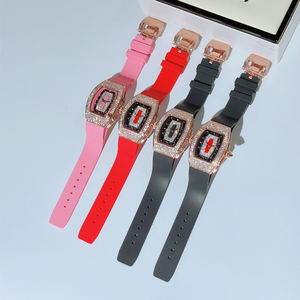 Nouvelle montre mécanique YRM07-01 de haute qualité pour femme avec diamants incrustés, cadran ajouré, également disponible pour homme - Product Image 6