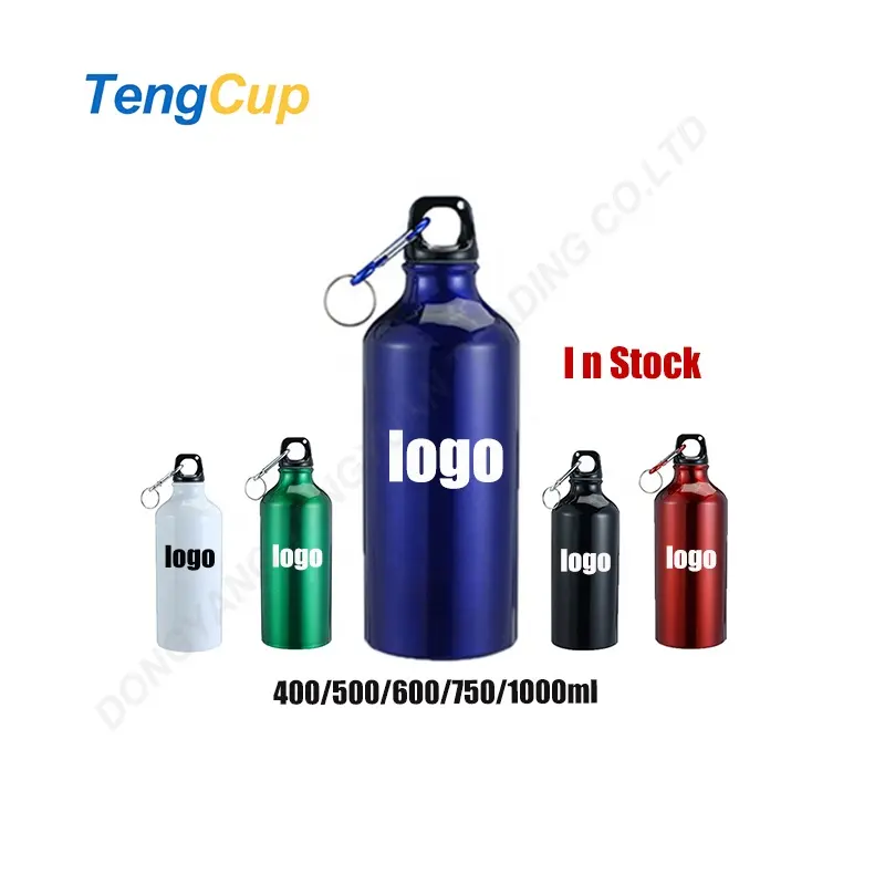 TY zp in stock wholesale gorgeous Recycle Drinking Aluminum Water Bottle with handle