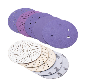 カスタマイズ可能な紫セラミックサンドペーパーディスクグリット60-2000研磨金属カーヨット用 - Product Image 2