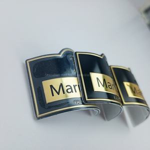 Etiquetas de perfume adhesivas impermeables de aluminio en relieve personalizadas XMT para uso artesanal y de velas - Product Image 6