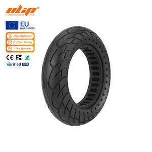 Neumático sólido de 10 pulgadas 10*2.5 con ranura de 37 mm, neumático hueco de goma a prueba de explosiones con diseño de panal de abeja 10X2.5 para patinete eléctrico. - Product Image 1