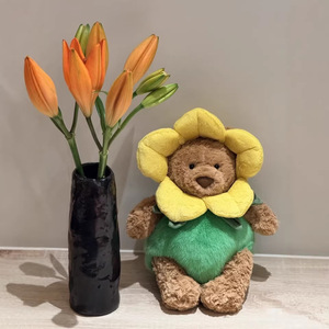 Version Commerce Extérieur Printemps Automne Nouveau Jouet en Peluche Ours Narcisse JC Barcelone pour Bébé 0-24 mois Cadeau d'Anniversaire Rembourrage Coton PP - Product Image 3
