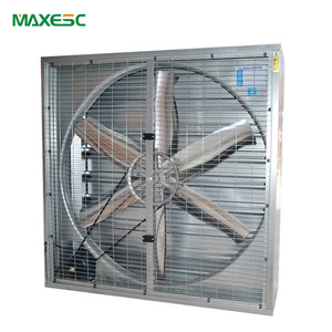 Maxesc OEM ODM 50 inç tarım sera kümes hayvanları çiftlik duvara monte endüstriyel damla çekiç eksenel havalandırma egzoz fanı - Product Image 5