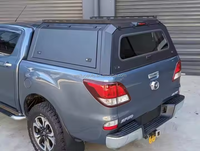 Auvent rigide étanche en alliage d'aluminium à verrouillage manuel pour Mazda BT50 Sierra, auvents sur mesure pour camion, accessoires nouvelle génération
