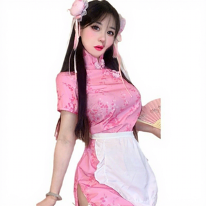 Lencería <span class=keywords><strong>Sexy</strong></span> de Nuevo Estilo, Cheongsam Chino sin Entrepierna, Disfraz <span class=keywords><strong>Sexy</strong></span> de Conejita para Mujeres y Hombres - Product Image 5