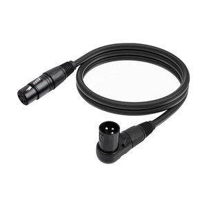 <span class=keywords><strong>Cable</strong></span> XLR de 90 grados macho a hembra para micrófono, amplificador, mezclador, adaptador equilibrado <span class=keywords><strong>Canon</strong></span> de 3 pines, <span class=keywords><strong>cable</strong></span> de extensión en ángulo de 0.3m, 1m, 1.8m - Product Image 4