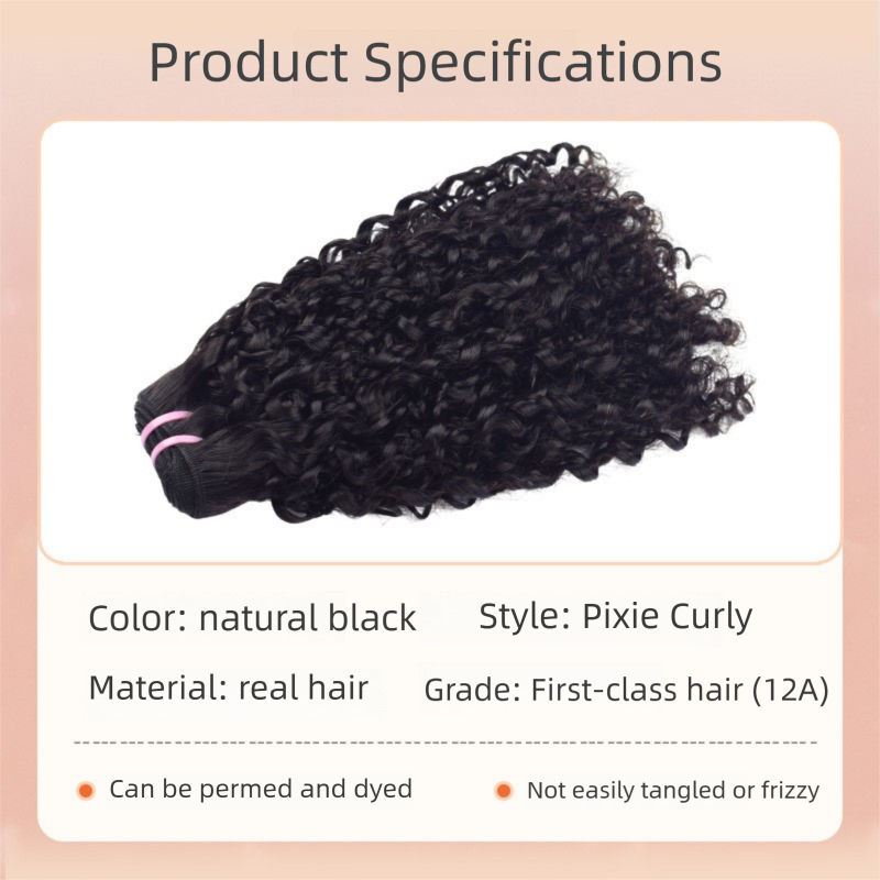 พิกซี่ เคอร์ลี่ (ผมดิบเกรด 12A)