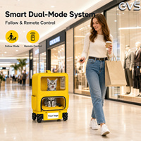 Poussette pour animaux de compagnie OVS, portable, moderne, lisse, innovante, légère, automatique, pour l'extérieur, avec absorption des chocs