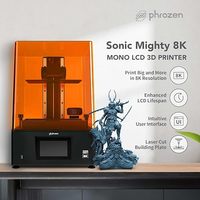 Imprimante 3D en résine haute résolution Phrozen Sonic Mighty 8K, écran mono 8K de 10 pouces, 70 mm/h, 3,5 Go de mémoire, WiFi, Ethernet pour studios