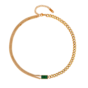 Cadena Cubana Miami Gruesa Trenzada, Chapada en Oro 18K, de Acero Inoxidable PVD, Cadena de Serpiente, Cadena de Cuerda, para Hombre y Mujer, Estilo Hip Hop - Product Image 6