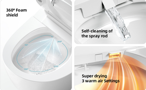 Hot Sale Smart Automatic <strong>Toilet</strong> Bowl Built-in Water Tank Sanitary Ware with Elongated Shape and Seat Heating Intelligent <strong>Toilet</strong> - Product Image 4