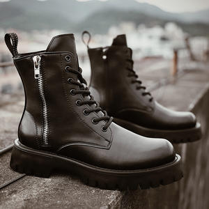 Botas de Trabajo de Construcción Resistentes al Desgaste para Invierno, Impermeables, Antideslizantes, Cómodas, Unisex, Botines de Montaña - Product Image 1