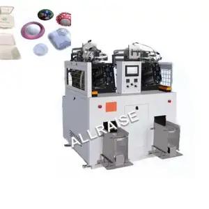 Automatic Paper Plate Making Machine Double Position Intelligent Paper Cup Party Paper Plates Box Making Machine
