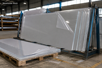 Feuille de plastique d'ingénierie transparente Acrylique/PMMA Polyméthacrylate de méthyle Transmittance lumineuse ultra-élevée Résistant aux intempéries Haute résistance