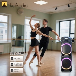 Altoparlante DJ Multifunzione con Grande Schermo Touch, VOD, Karaoke, Video e <span class=keywords><strong>Ruote</strong></span>/Microfoni - Product Image 3