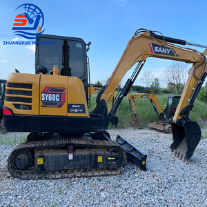 Excavadora Usada de Exportación Barata, Sany SY60 SY60C SY60CPro, Mini Excavadora de Marca China Sany SY60, Excavadora Usada con Certificación CE y EPA - Product Image 2