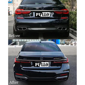 Ricambi auto PP abs adatto per <span class=keywords><strong>BMW</strong></span> serie 7 <span class=keywords><strong>G11</strong></span> 2016-2019 refit 2020 kit carrozzeria nuovo aspetto con paraurti fari cofano - Product Image 3