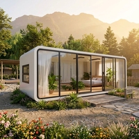 Conteneur mobile de 20FT 40FT, neuf, durable, économique, écologique, étanche, pour café, bureau, jardin, structure en acier