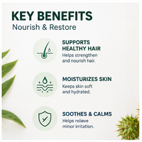 Huile de ricin biologique pressée à froid naturelle ; Nourrit les cheveux et favorise la croissance ; Convient pour les soins des cheveux et de la peau.