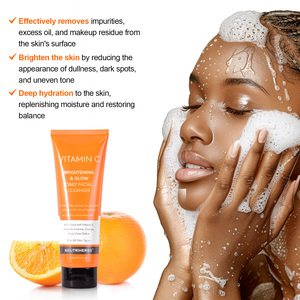 Vente en gros hommes femmes VE VC vitamine C produits de soin de la peau blanchissants <span class=keywords><strong>nettoyant</strong></span> pour le <span class=keywords><strong>visage</strong></span> <span class=keywords><strong>nettoyant</strong></span> pour le <span class=keywords><strong>visage</strong></span> - Product Image 4