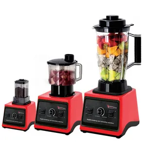 New Arrivals Multifunction 9000w 3 in 1 Electric Blender Big Powerful Smoothies Machine Mixer for Household