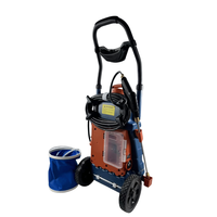 Chariot à batterie lithium-ion 30 litres avec fonction autonettoyante et pression automatique pour usage agricole, grande portée de pulvérisation