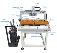 Machine de distribution de colle automatique de haute précision pour bureau, distributeur d'adhésif programmable pour la production d'électronique grand public