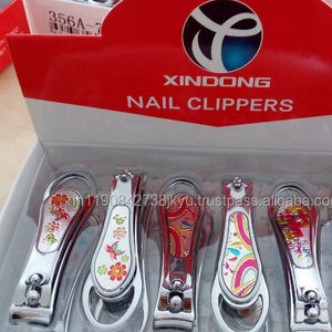 Cortaúñas desechables de acero al carbono, cortaúñas redondas, de plástico - Product Image 1