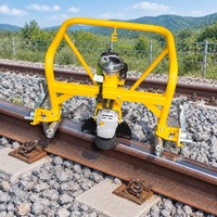 Meuleuse électrique pour rails, machine de profilage et de polissage des rails en acier, outil de maintenance des voies ferrées