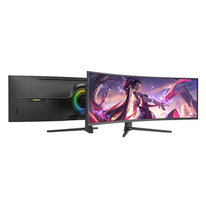 Moniteur LED incurvé 49 pouces 4/5K de haute qualité OEM pour jeux, écran large HDR, fréquence de rafraîchissement 165 Hz, type FHD pour ordinateurs PC - Product Image 3
