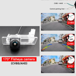 Caméra de recul AHD 1080P 170 degrés IP68 vision nocturne trajectoire dynamique pour VW <span class=keywords><strong>Touareg</strong></span> Tiguan Passat Santana Polo - Product Image 3