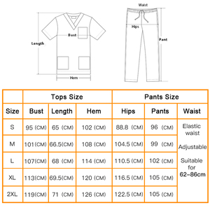 Uniformes médicaux de salle d'opération deux pièces uniformes d'hôpital pour femmes gommages de clinique pour animaux de compagnie vêtements médicaux Costume de médecin pour femmes - Product Image 4