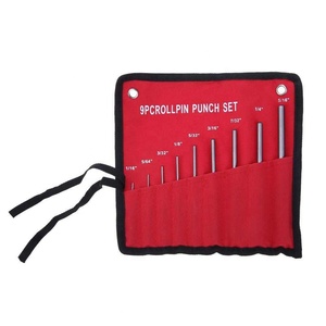 ชุดหมุดหัวกลมหลายขนาดชุด40CR เจาะเหล็กจับม้วนเครื่องมือเจาะรูปลายกลวงแบบมืออาชีพ - Product Image 5