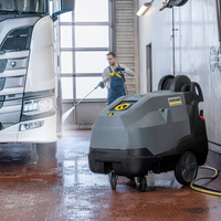 HDS 10/21-4 M High Performance Hot Water Pressure Cleaner Karchers 210 Bar Commercial Pressure Washer Strong Cleaning Results