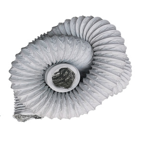 Flexible Aluminum Foil Duct 80mm PVC Reinforced Insulated Round For HVAC Ceiling Mounted - Product Image 2