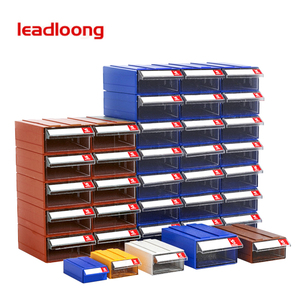 High Quality Plastic Stackable Storage Organizer Drawer Art And Craft Jewelry Building Block Toy Storage Bin Box