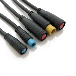 Hoge Kwaliteit Mannelijke Vrouwelijke Elektrische Fiets IP65 Waterdichte M6 M7 M8 Kabel Connector Plug