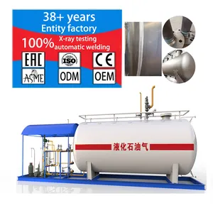 CJSE 5m3 10m3 15m3 20m3 30m3 50m3 200m3Mobile LPG Filling Plant 10m3 LPG Gas Skid Mounted LPG Gas Filling Plant