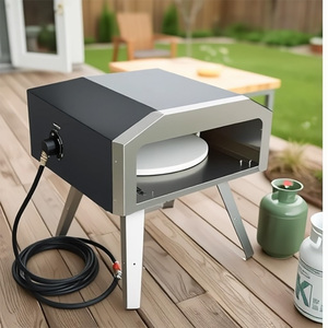 <span class=keywords><strong>Four</strong></span> à pizza <span class=keywords><strong>électrique</strong></span> portable en promotion, <span class=keywords><strong>mini</strong></span>-machine à pizza rotative à gaz pour boulangerie, automatique, en acier inoxydable - Product Image 4