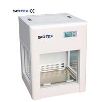 Gabinete de Flujo Laminar Mini SCITEK con Filtro HEPA, Controlador de Microprocesador con Pantalla LCD, Velocidad del Aire Ajustable para Laboratorio