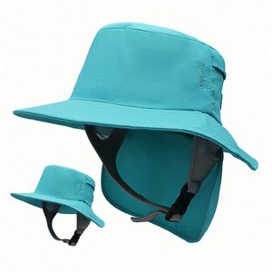 Chapeau de soleil anti-UV pour la plage et le surf, chapeau bob à large bord hydrofuge, chapeau de pêche extérieur à séchage rapide - Product Image 3