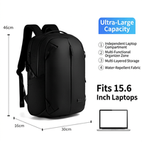 Mochila para Portátil de 15.6 Pulgadas, Impermeable, de Alta Calidad, con Múltiples Bolsillos, para Hombre, de Oxford, para Viajes, al por Mayor