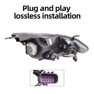 Sanvi Upgrade <b>Led</b> Lighting High Low Beam Headlamp <b>Led</b> <b>Headlights</b> Assembly for Changan EADO 2016 - Product Image 5