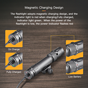 Mạnh nhất thế giới Hợp kim nhôm Torch ánh sáng laser màu xanh lá cây đèn lồng đèn pin phạm vi & phụ kiện - Product Image 3