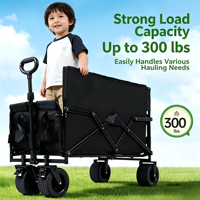 Chariot pliant avec sièges, chariot de camping d'extérieur, chariot double usage pour s'asseoir et s'allonger, chariot utilitaire portable pour pique-nique avec siège-canapé