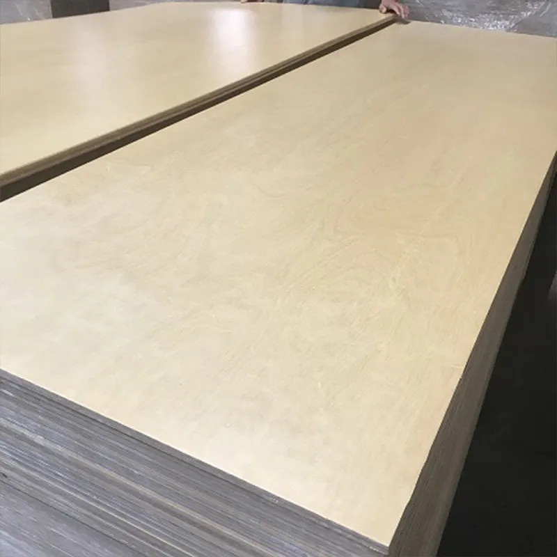 Harga kompetitif tahan air 440*1220*16mm papan kayu furnitur lembar kayu lapis Birch