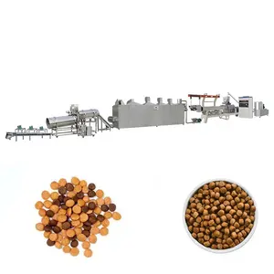 dryer on the dog food production line fish feed equipement economic dog feed pellet machine