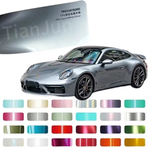 Pellicola Protettiva per Vernice Auto 3M Resistente ai Raggi UV, TPU Verde Acquamarina Autorigenerante, Pellicola PPF Colorata per Carrozzeria - Product Image 1