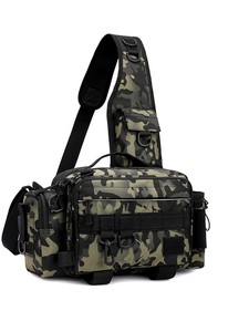 OEM Multifunctional Lure <b>Bag</b> Large Storage Waterproof Single Shoulder Fishing Crossbody <b>Bags</b> for Outdoor Sports - Product Image 3